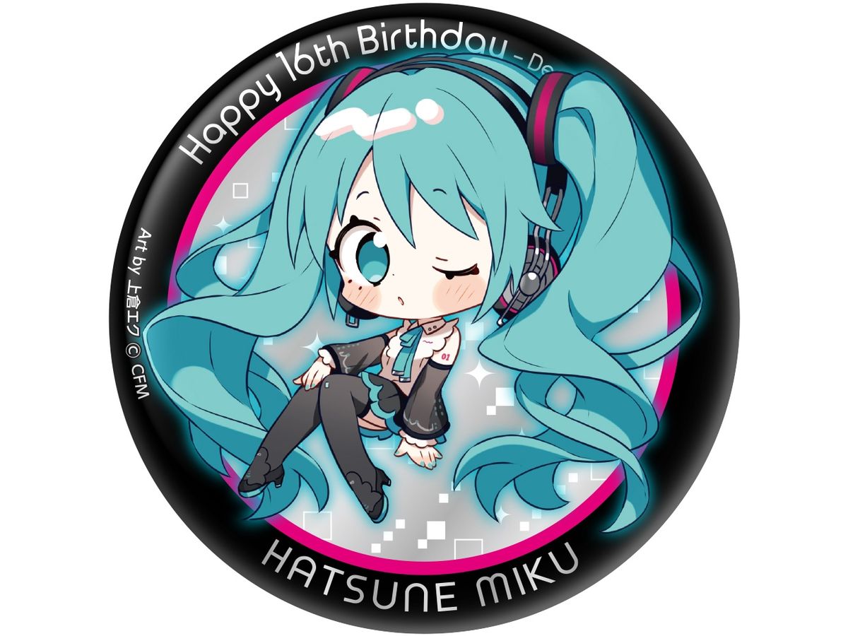 Hatsune Miku: Happy 16th Birthday Dear Creators Can Badge / Hatsune Miku NT