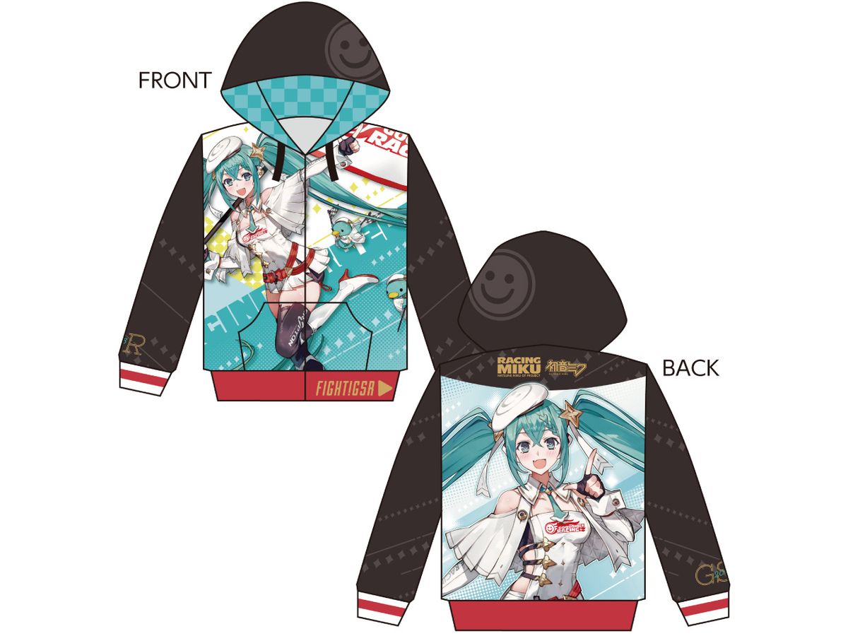 Racing Miku 2023 Ver.: Full Graphic Hoodie Vol.1 (XL Size)