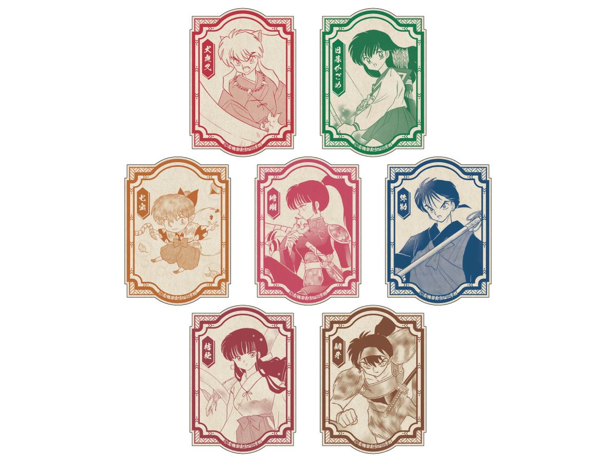 Inuyasha: Trading Stickers Vol.1 1Box 7Pcs