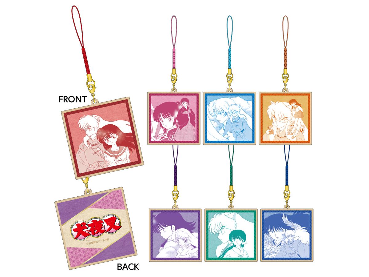 Inuyasha: Trading Wood Strap 1Box 7Pcs