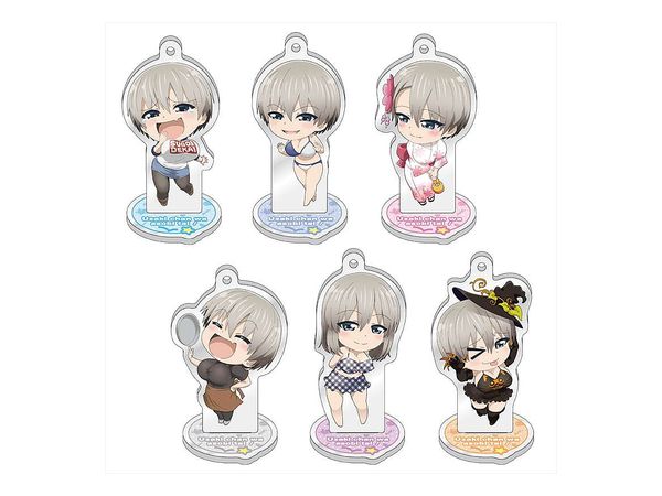 Uzaki-chan Wants to Hang Out! Trading Acrylic Stand Keychain 1Box 6pcs