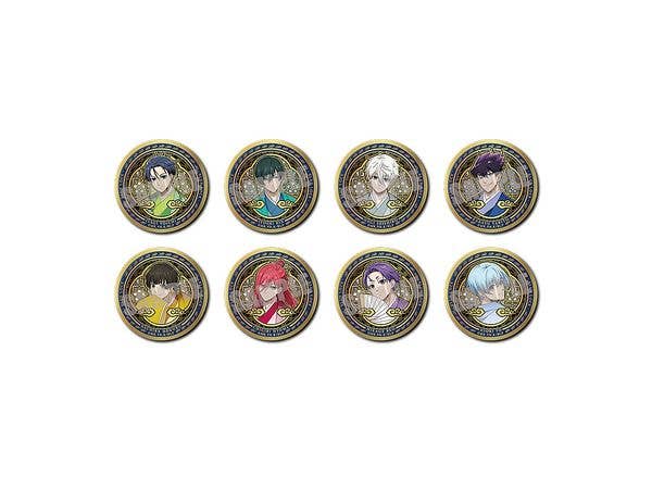 Blue Lock: Trading Luxury Metal Badges Blue Noble Ver. 1 Box 8Pcs