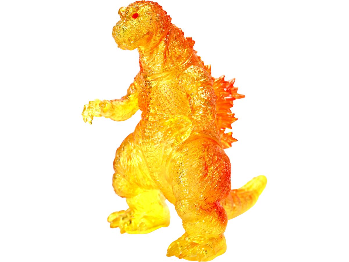 CCP Middle Size Series Godzilla EX (4th Edition) Godzilla (2001) Clear Orange Ver.