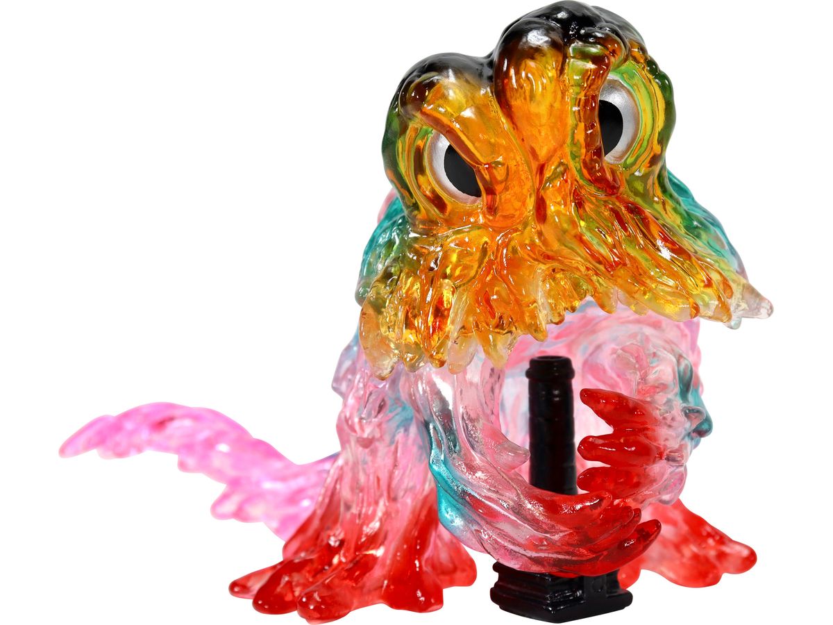 CCP Middle Size Series Godzilla EX (4th Edition) Chimney Hedora Psychedelic Color Clear Ver.