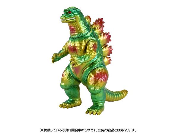 CCP Middle Size Series (11th) Godzilla (1995) Lime Green Metallic Ver.