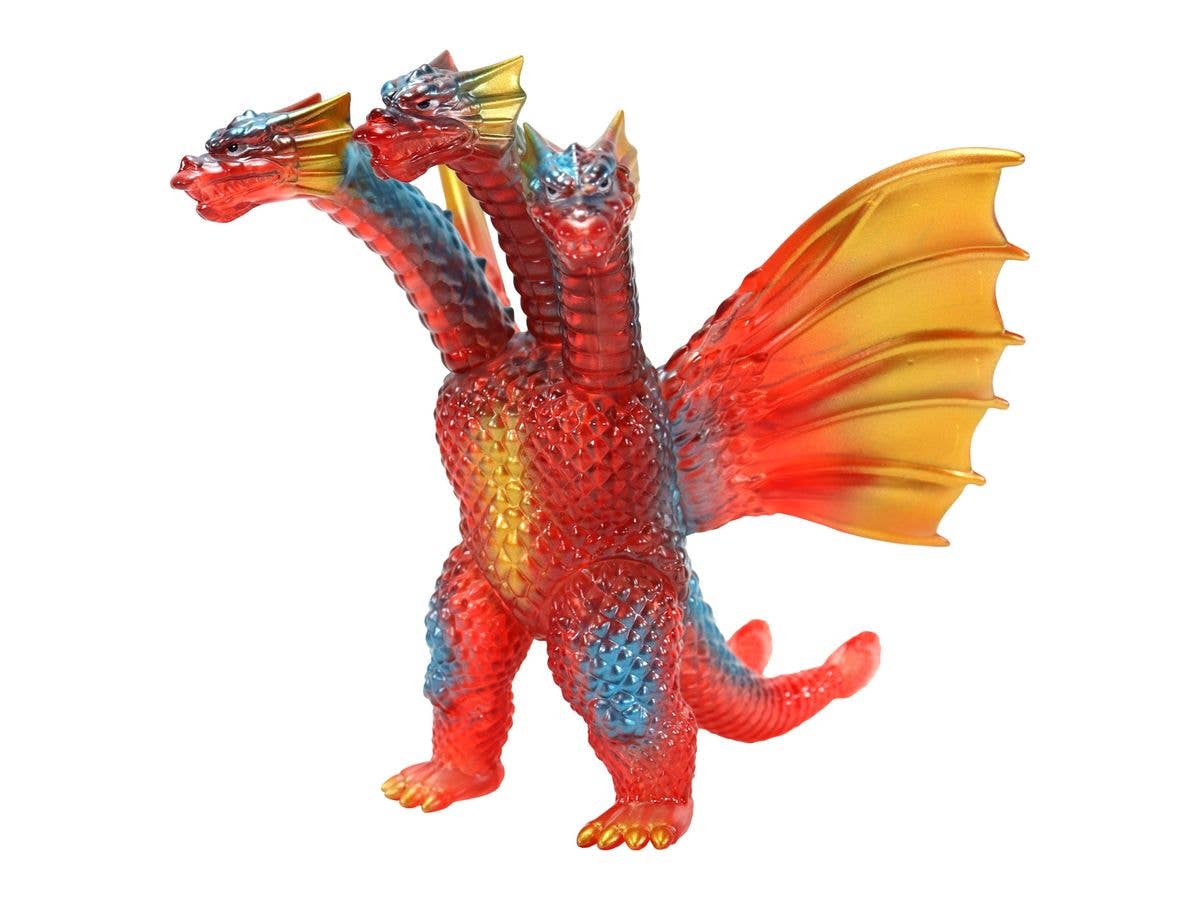 CCP MSS Godzilla EX (12th Edition) King Ghidorah (1991) Retro Red Clear Ver.