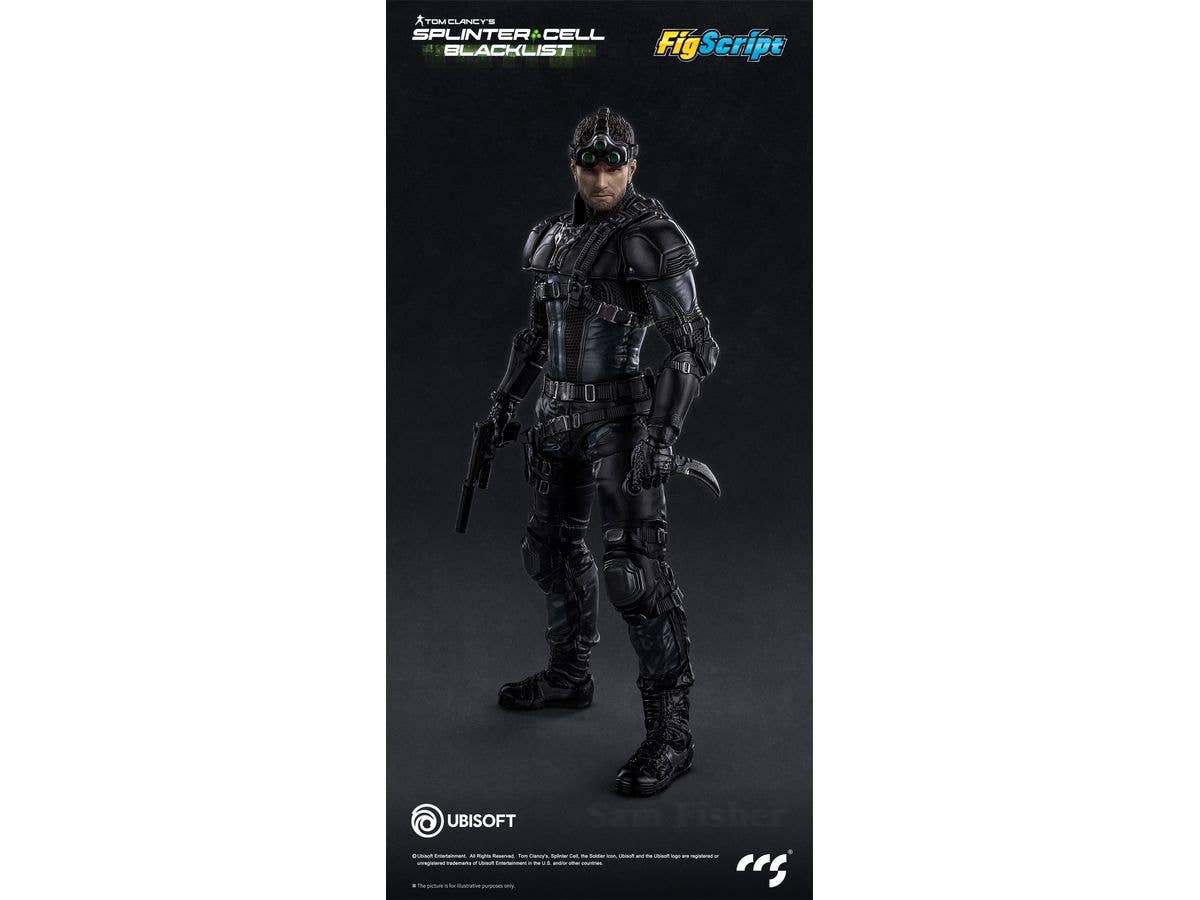 FigScript Series Splinter Cell Sam Fisher