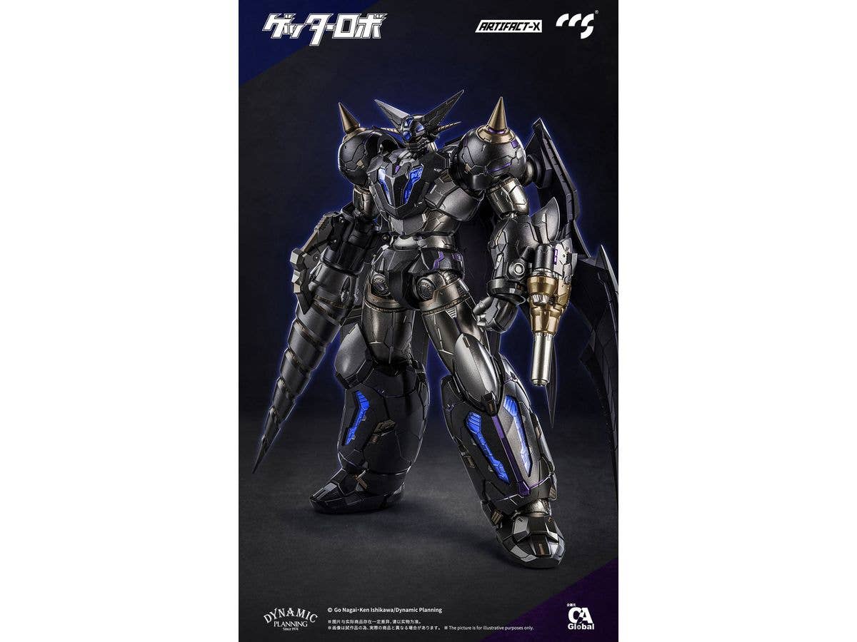 C&A Global Ltd. x CCSTOYS ARTIFACT-X Series Black Getter (Another Getter) Alloy Movable Figure