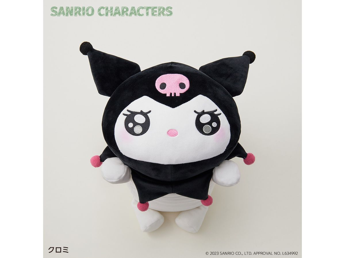 Sanrio Characters: Uruuru Nui Cushion Kuromi