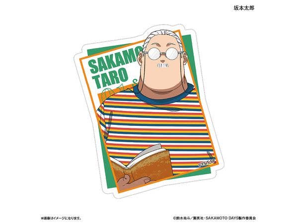 Sakamoto Days: Taro Sakamoto Glasses Style Sticker