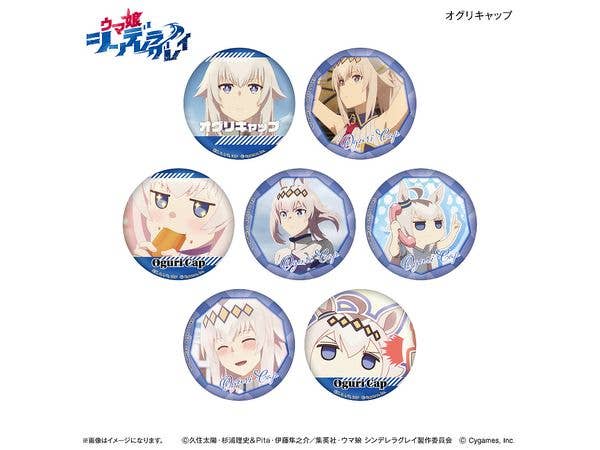 Anime Umamusume: Cinderella Gray: Dakecan Only Oguri Cap Trading Can Badge 1Box 7pcs