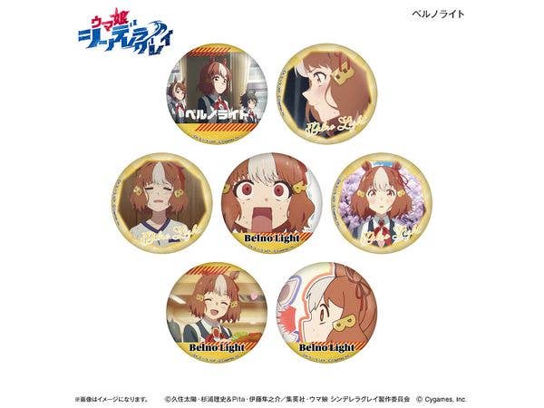 Anime Umamusume: Cinderella Gray: Dakecan Only Belno Light Trading Can Badge 1Box 7pcs