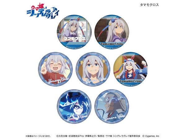 Anime Umamusume: Cinderella Gray: Dakecan Only Tamamo Cross Trading Can Badge 1Box 7pcs