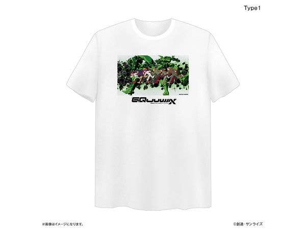 Mobile Suit Gundam GQuuuuuuX: Big Silhouette T-Shirt Type 1