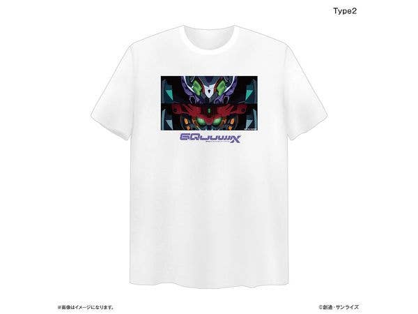 Mobile Suit Gundam GQuuuuuuX: Big Silhouette T-Shirt Type 2
