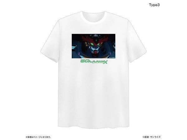 Mobile Suit Gundam GQuuuuuuX: Big Silhouette T-Shirt Type 3