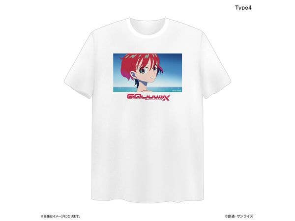 Mobile Suit Gundam GQuuuuuuX: Big Silhouette T-Shirt Type 4