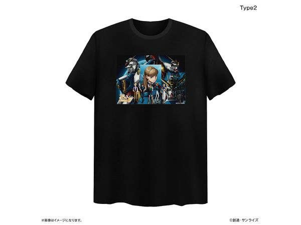 Mobile Suit Gundam Wing: Big Silhouette T-Shirt Type 2