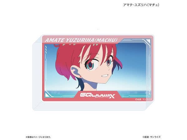 Mobile Suit Gundam GQuuuuuuX: Acrylic Block Amate Yuzuriha (Machu)