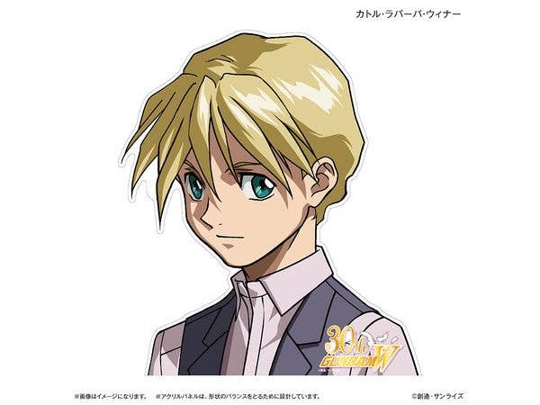 Mobile Suit Gundam Wing: Character Acrylic Panel - Quatre Raberba Winner