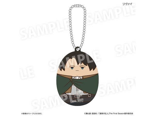 Attack on Titan: Acrylic Keychain - Squeezable Paradise Ver. - Levi