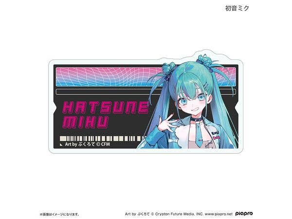 Hatsune Miku + Piapro Characters: Reiwa Idol Name Badge Hatsune Miku