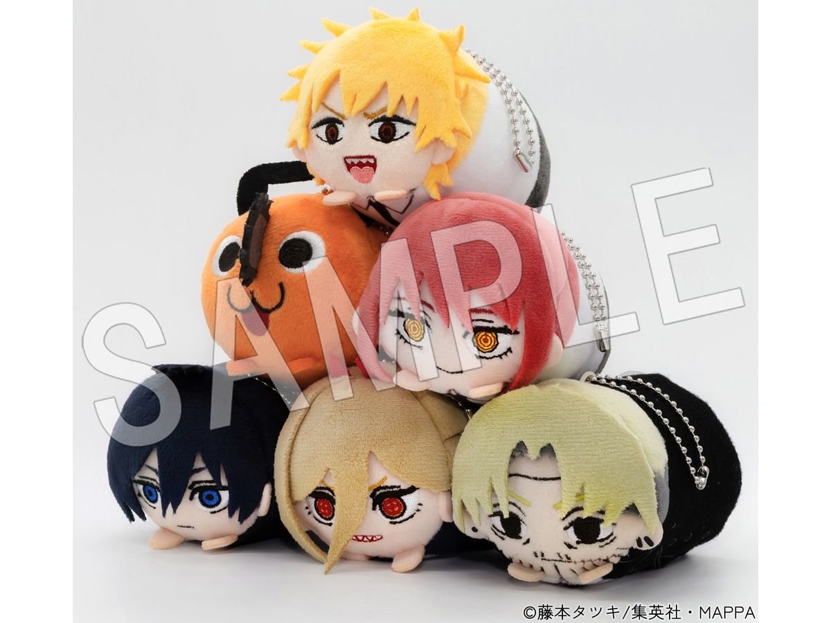 Chainsaw Man: Mochikororin Plush Mascot: 1Box (6pcs)