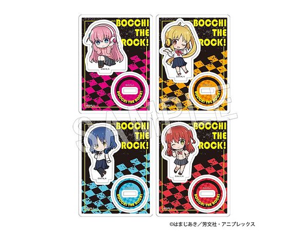 Bocchi the Rock!: Trading Acrylic Stand Mini Character Ver. 1Box (4pcs) (Reissue)