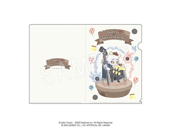 IdentityV x Sanrio characters: Clear File Hermit & Pompompurin