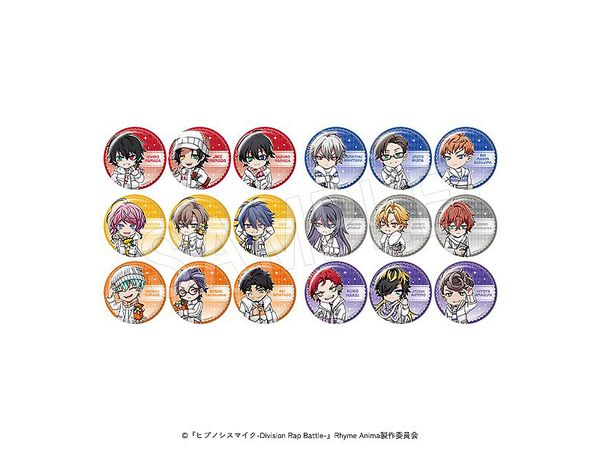 Hypnosis Mic -Division Rap Battle- Rhyme Anima +: Trading Holo Can Badge Tree Village ver. 1Box 18pcs