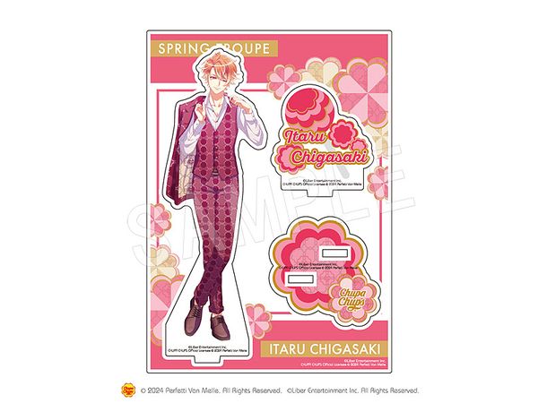 A3! x Chupa Chups Acrylic Stand Itaru Chigasaki
