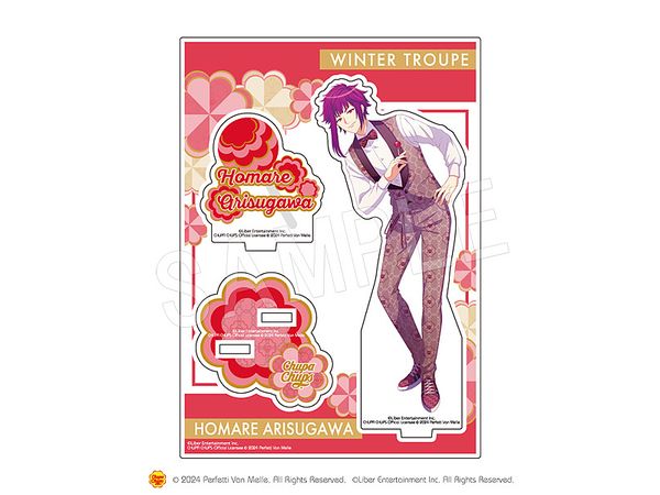 A3! x Chupa Chups Acrylic Stand Homare Arisugawa