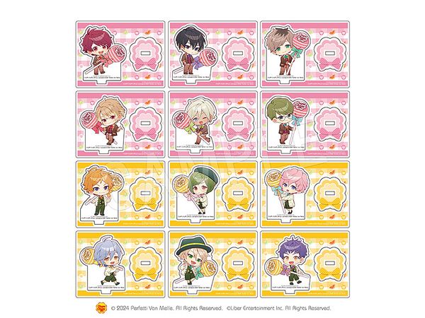 A3! x Chupa Chups Trading Acrylic Stand Mini Character Ver. Type A: 1Box (12pcs)