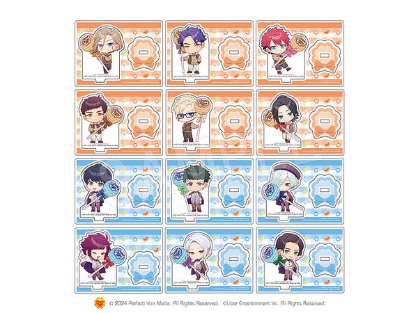 A3! x Chupa Chups Trading Acrylic Stand Mini Character Ver. Type B: 1Box (12pcs)