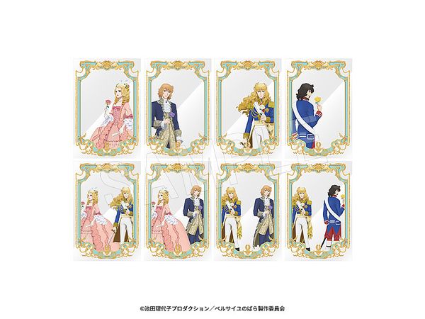 The Rose Of Versailles: Frame Clear Card 1Box 8Pcs
