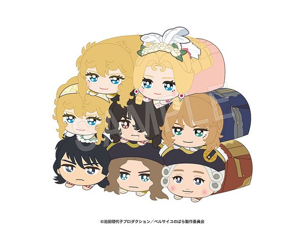 The Rose Of Versailles: Mochikororin Plush Mascot 1Box 8Pcs