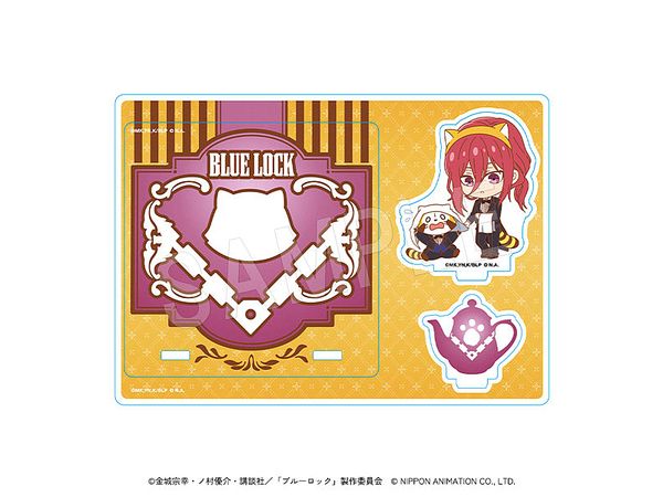 Blue Lock x Rascal Acrylic Stand Coaster Butler Mini Character Ver. Chigiri Hyouma
