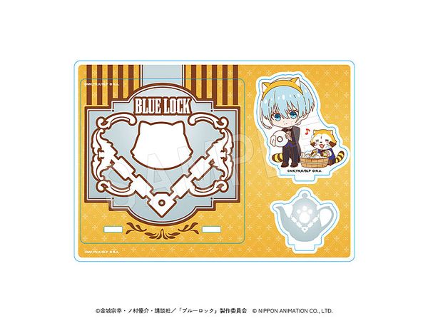 Blue Lock x Rascal Acrylic Stand Coaster Butler Mini Character Ver. Hiori Yo