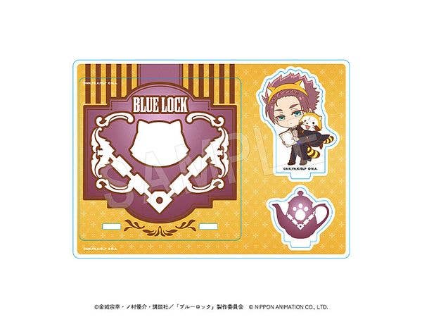 Blue Lock x Rascal Acrylic Stand Coaster Butler Mini Character Ver. Sae Itoushi