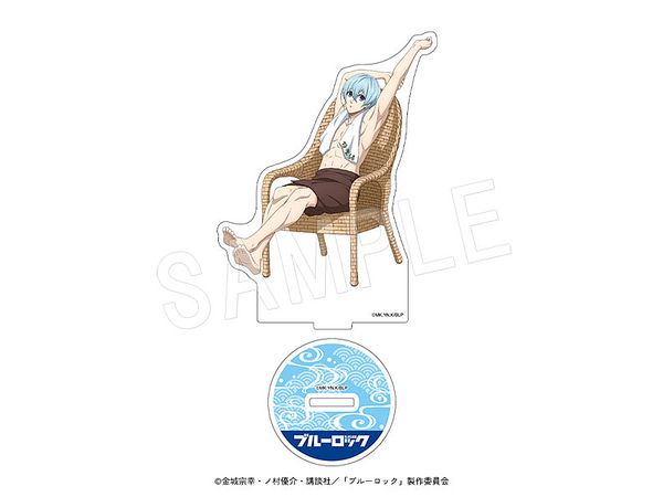 Blue Lock Acrylic Figure Stand Bath Version Hiori Yo