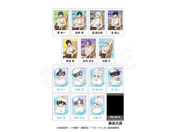 Blue Lock Polaroid Collection Bath Version 1Box 14Pcs