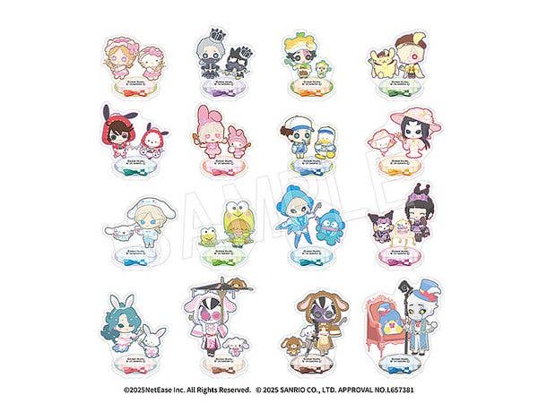 Identity V x Sanrio: Trading Acrylic Stands (Mini Characters): 1Box (16pcs)