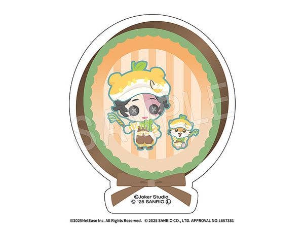 Identity V x Sanrio: Die-Cut Sticker Prospector x Krillin