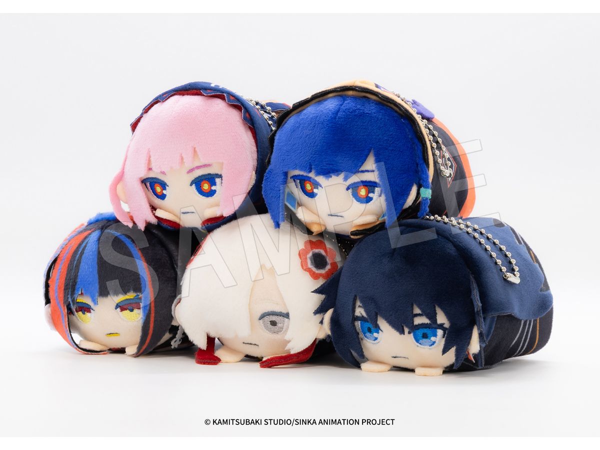Kamitsubaki City Is Under Construction. : Mochikororin Stuffed Mascot 1Box 5Pcs