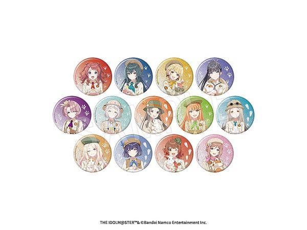 Gakuen Idolmaster: Trading Glitter Can Badge Safari Ver. 1Box 13pcs