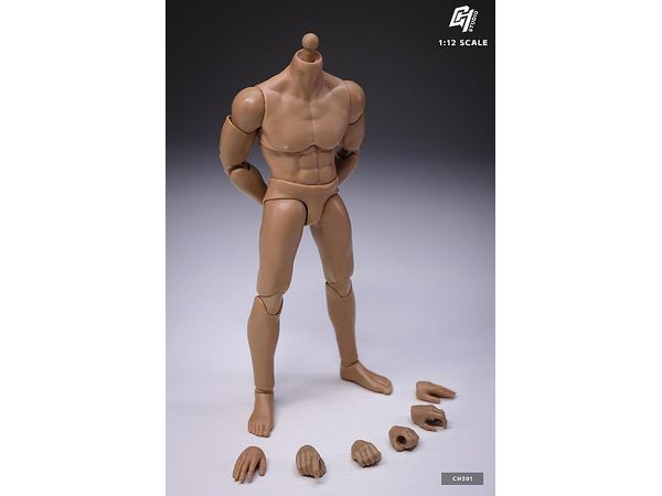 Muscle Male Body (Neck Fixed)