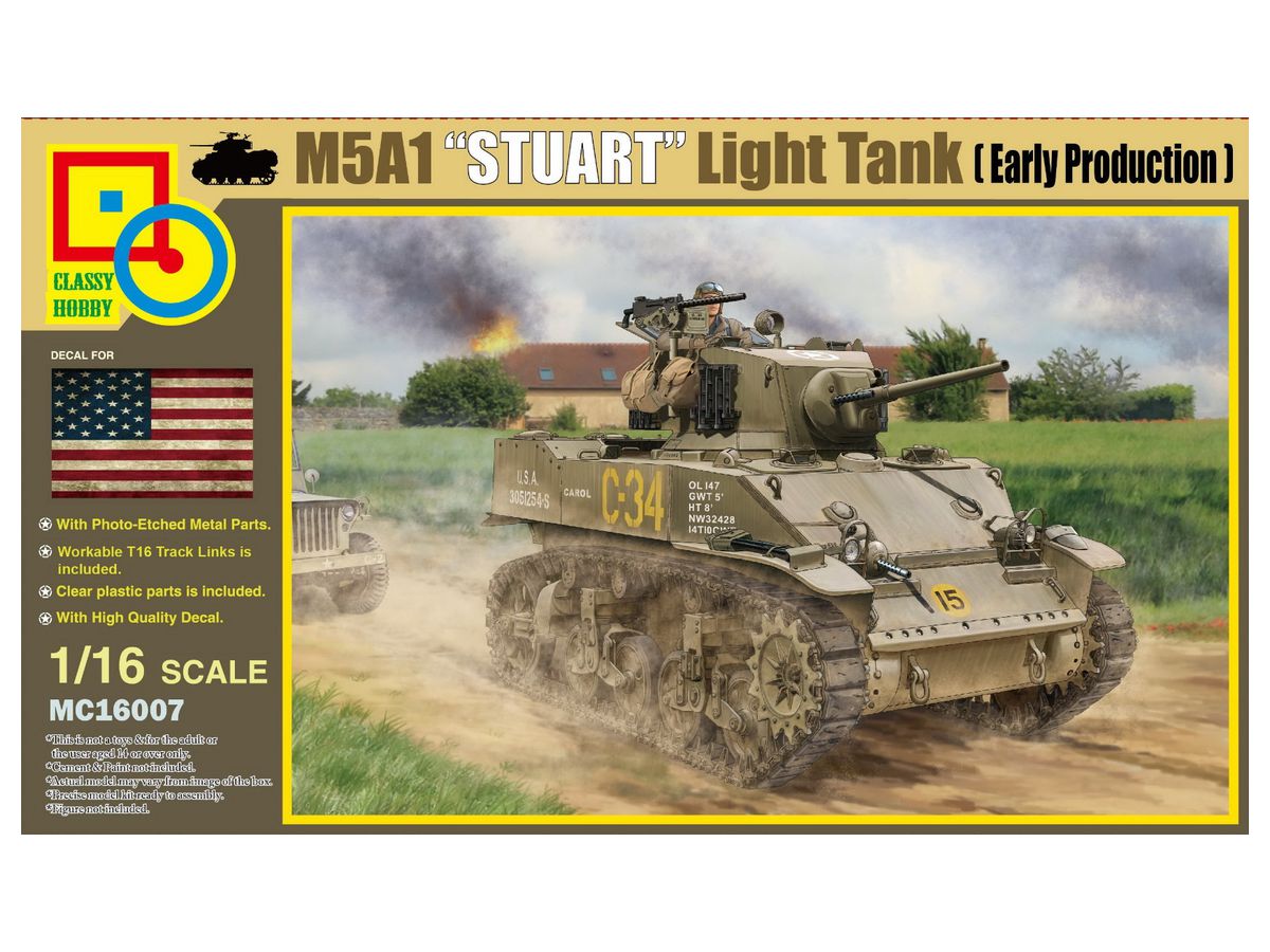 M5A1 Stuart Light Tank (Early Production)