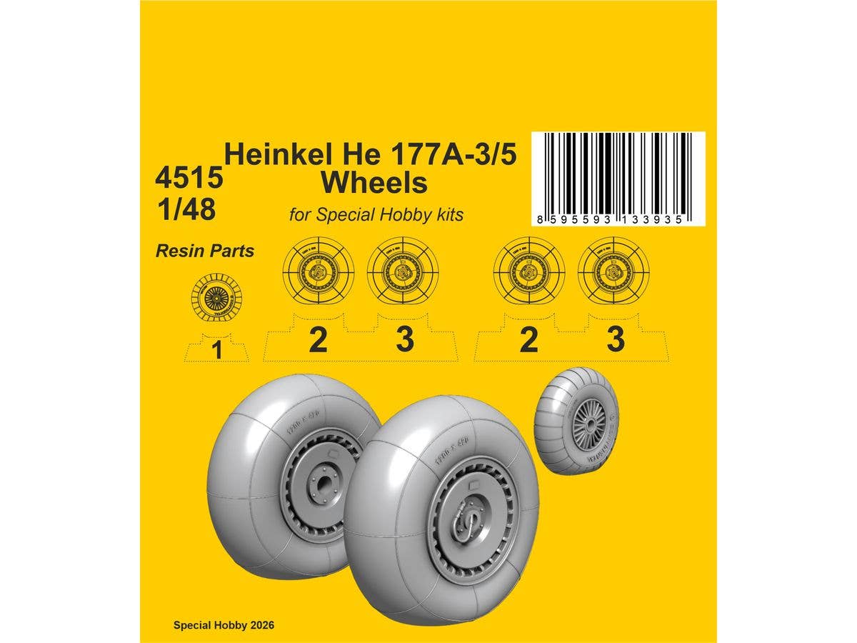 Heinkel He 177A-3/5 Wheels / for SH kits