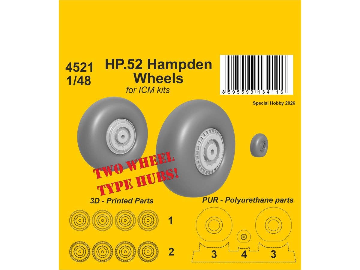 HP.52 Hampden Wheels / for ICM Kits