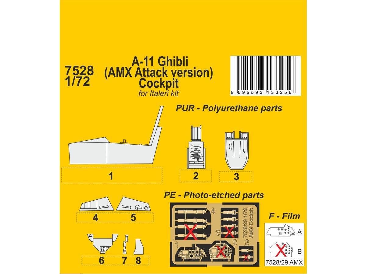 A-11 Ghibli (AMX Attack version) Cockpit